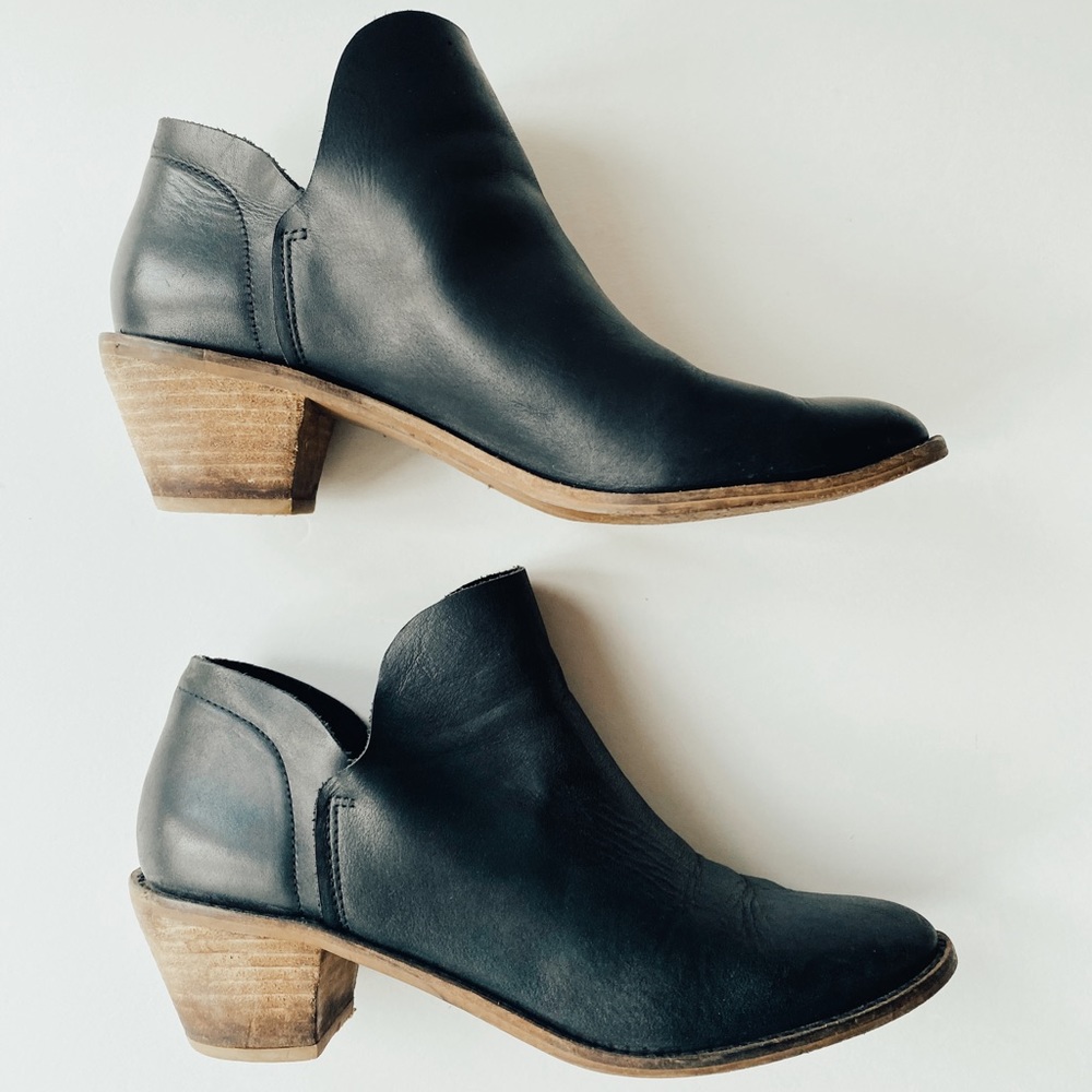 Kelsi Dagger Leather Booties